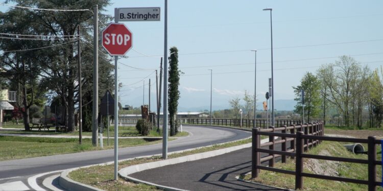 Inaugurazione a Lauzacco. Ciclabile fino all’Alpe Adria Fvg1