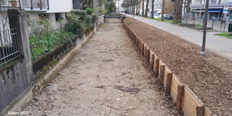 Roggia di Udine. Rinforzate le sponde