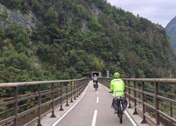 Alpe Adria, cominciata la discesa dal Nord Europa dei primi cicloturisti