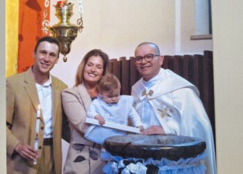 Dall’Australia a Pasian di Prato per il Battesimo di Edward James