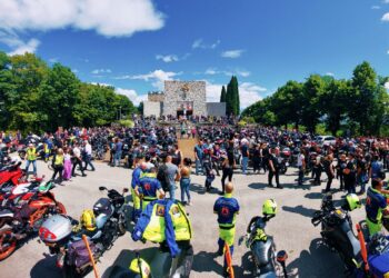 Tricesimo. A Madonna Missionaria torna la Motobenedizione