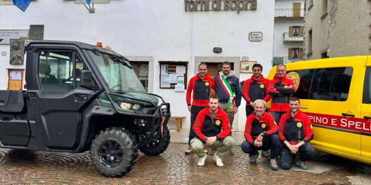 Forni di Sopra, nuovo mezzo per il Soccorso alpino