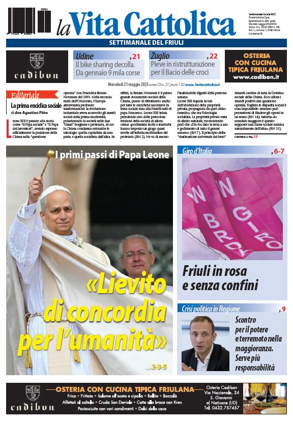 La Vita Cattolica n. 21 - 21 maggio 2025