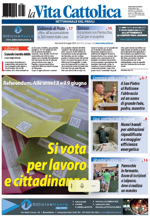 La Vita Cattolica n. 22 - 28 maggio 2025