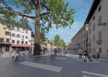 Da piazzetta Marconi a via Gemona. Nuovo look accessibile per un quartiere udinese