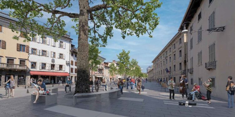 Da piazzetta Marconi a via Gemona. Nuovo look accessibile per un quartiere udinese