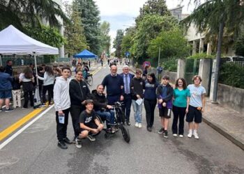 Via Petrarca strada scolastica