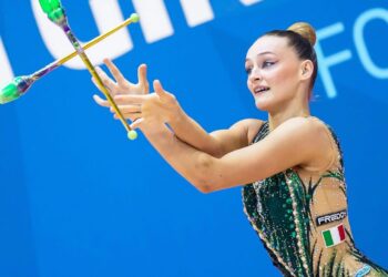 Tara Dragaš (Asu) due volte oro ai Campionati Assoluti di ritmica e tre d’argento