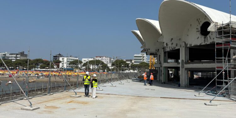 Lignano. Terazza a Mare, il cantiere in acqua più grande d’Europa