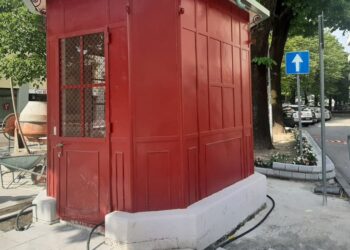 Latisana. Bookcrossing nella pesa pubblica restaurata