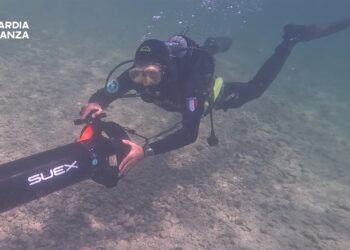 Ricerca e soccorso al Lago del Predil, esercitazione della Gdf