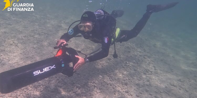 Ricerca e soccorso al Lago del Predil, esercitazione della Gdf