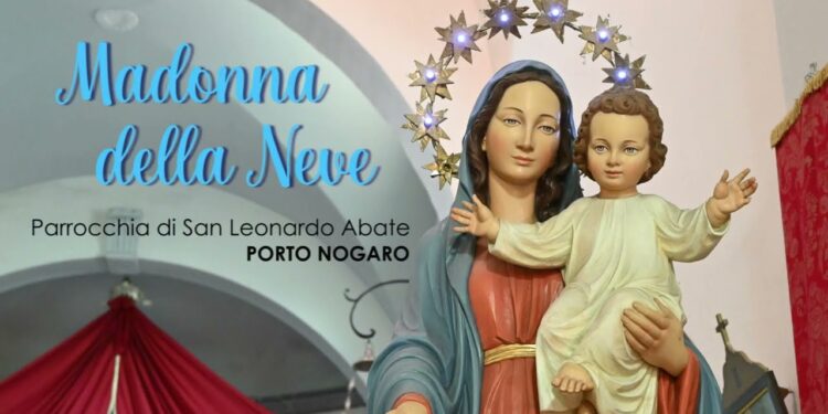 Porto Nogaro. Torna la “Madonna della neve”