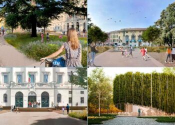 Piazza Garibaldi e Parco del Cormôr. A Udine si riprogetta il verde