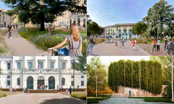 Piazza Garibaldi e Parco del Cormôr. A Udine si riprogetta il verde