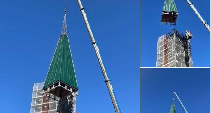 A Dogna tornano a suonare le campane. Benedizione con l’Arcivescovo