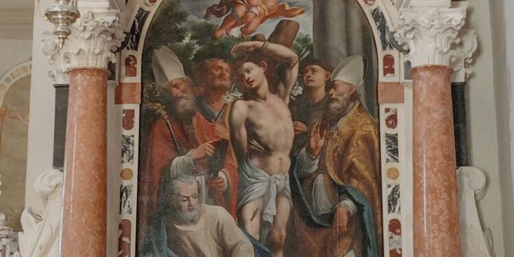 Madrisio, pala d’altare a nuovo