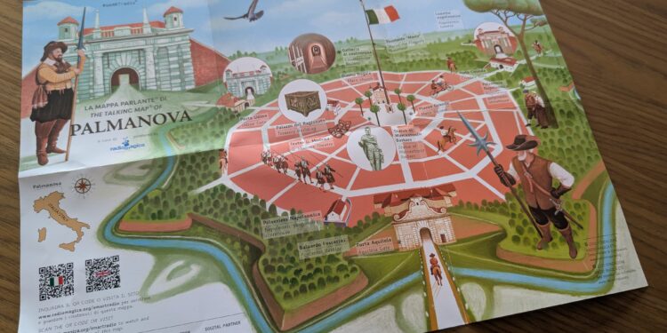 Storia, racconti e curiosità di Palmanova. Ecco la Mappa Parlante