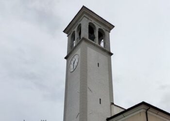 Nespoledo. Campanile a nuovo, inaugurazione