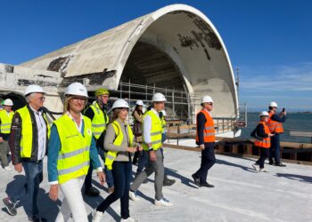 Lignano Sabbiadoro. Terrazza a Mare, cantiere modello