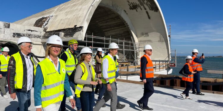 Lignano Sabbiadoro. Terrazza a Mare, cantiere modello