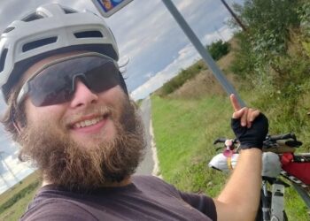 L’impresa di Nicolas Favalli: «Ho pedalato da Tricesimo a Capo Nord. E ritorno»