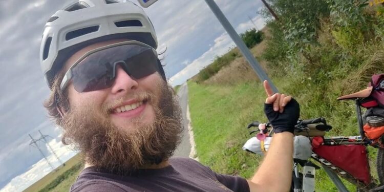 L’impresa di Nicolas Favalli: «Ho pedalato da Tricesimo a Capo Nord. E ritorno»