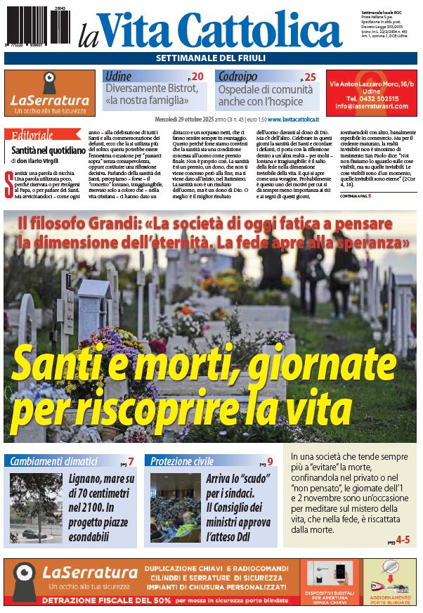 La Vita Cattolica n. 43 - 29 ottobre 2025