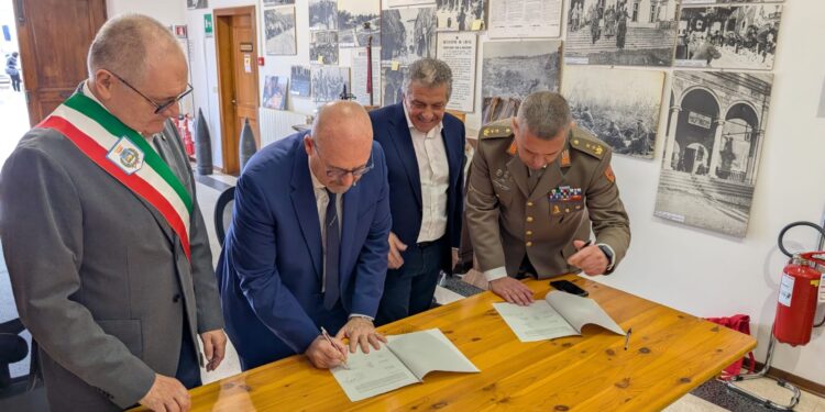 Palmanova. Firmata l’acquisizione di beni e cimeli del Museo storico militare