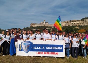 “Se vuoi la Pace, cammina per la Pace”, anche dal Malignani di Udine alla Marcia Perugia-Assisi