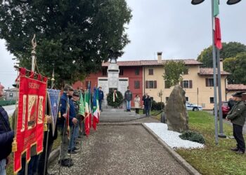 Pozzecco. Restaurato il Monumento ai Caduti grazie a un benefattore