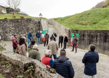 Artegna. Inaugurati un percorso pedonale, la riqualificazione del parco e della ghiacciaia