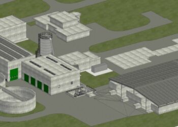 San Giorgio di Nogaro. Depuratore a nuovo