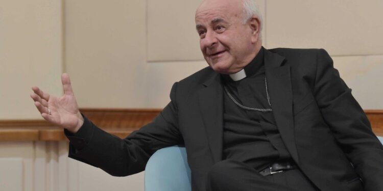 Mons. Vincenzo Paglia, presidente emerito della Pontificia accademia per la vita