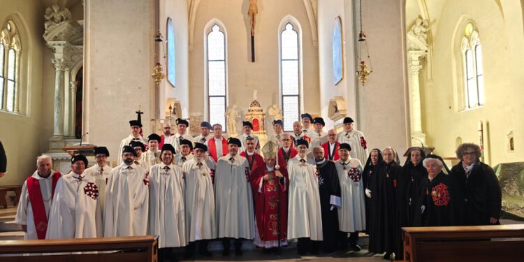 A Valvasone l’incontro di Natale di Cavalieri e Dame dell’Ordine equestre del Santo Sepolcro
