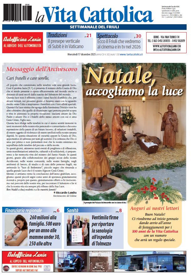 La Vita Cattolica n. 50 - 17 dicembre 2025