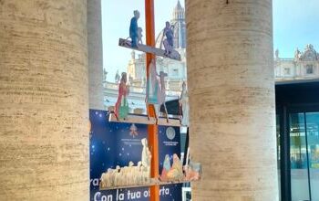 Fino all’8 gennaio il presepe di Subit esposto in Vaticano