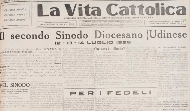 Cent’anni fa. Com’era Vita Cattolica nel 1926, tra prudenza e tensione col regime