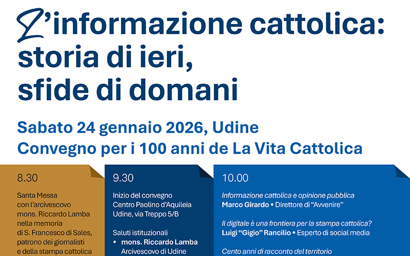 Locandina convegno 24 gennaio 2026