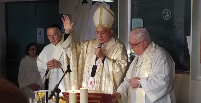 Latisana. La Messa con mons. Lamba all’Ospedale, nel ricordo del personale deceduto