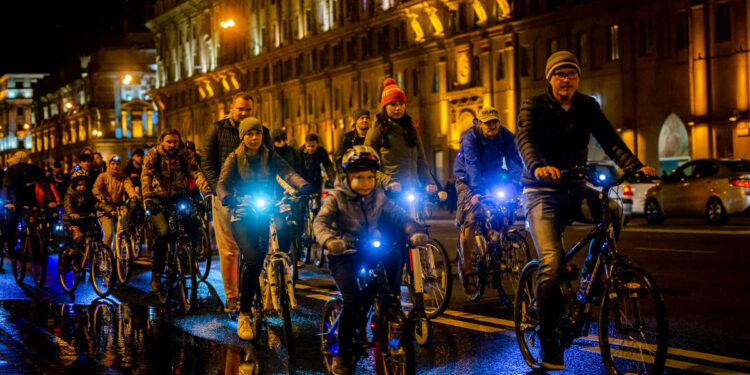 A Udine “Ciclista illuminato” sabato 21 febbraio