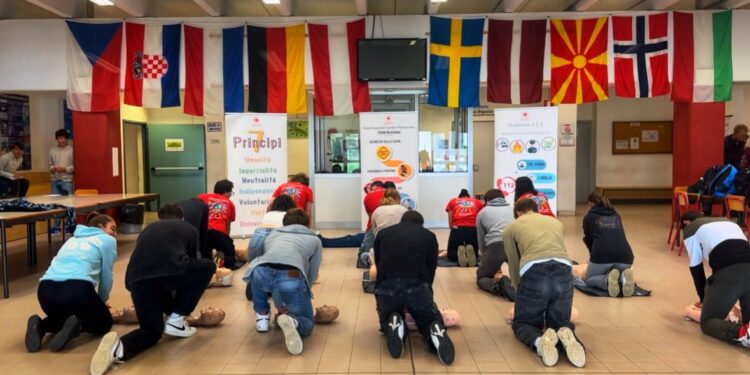 Palmanova. Croce Rossa nelle classi dell’Isis “Bassa Friulana” per formare 700 studenti