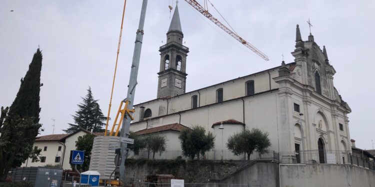 Pagnacco, cantiere per rimettere a nuovo la chiesa