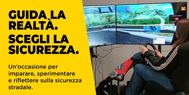 Tolmezzo, giornata sulla sicurezza stradale con simulatore 3D