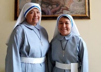 A Tarvisio tre suore dal Messico: suor Elia, suor Candelaria e suor Hilda