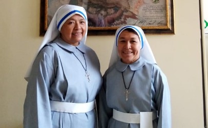 A Tarvisio tre suore dal Messico: suor Elia, suor Candelaria e suor Hilda