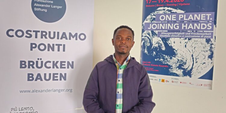 François Kamate Kasereka, Premio Langer 2026, a Zugliano giovedì 23 aprile