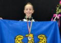 Asu-Udine. Elowen Chialastri a 9 anni è campionessa italiana di ginnastica ritmica