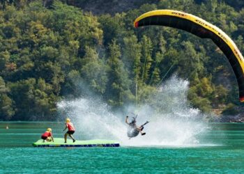 Bordano è capitale del parapendio