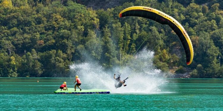 Bordano è capitale del parapendio
